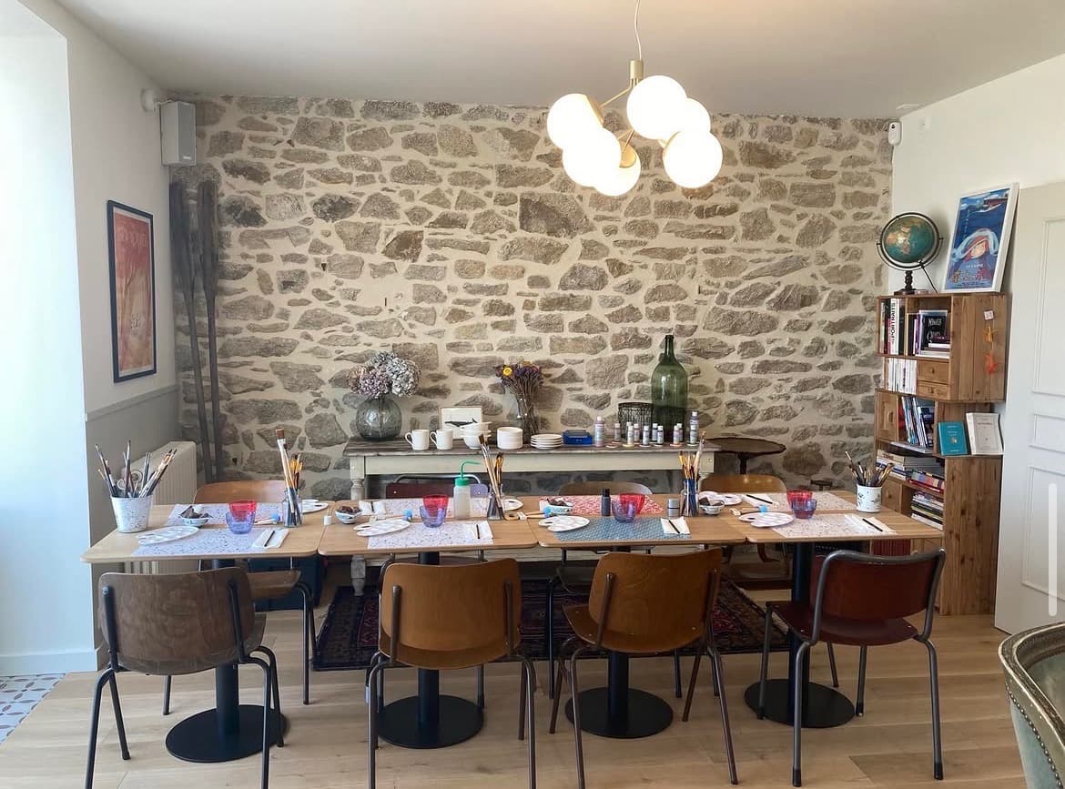 Café céramique avec Faïence d'Iroise 